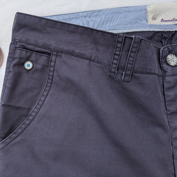 Trovota Navy Handmade Dress Pants - Picture 4 of 7